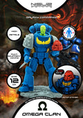 Omega Clan – Galaxy Commando
Custom 3D Printed Collectible Figure (FDM, PLA)