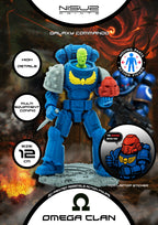 Omega Clan – Galaxy Commando
Custom 3D Printed Collectible Figure (FDM, PLA)