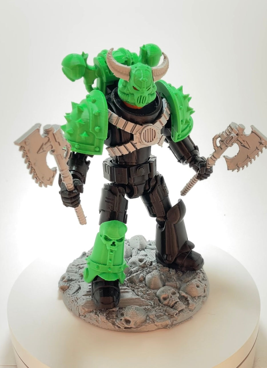 Chaos Clan – Custom 3D Printed Collectible Figure (FDM, PLA Plastic)