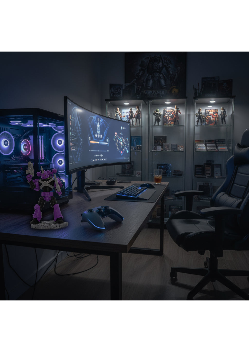 Chaos Clan – Custom 3D Printed Collectible Figure (FDM, PLA Plastic)