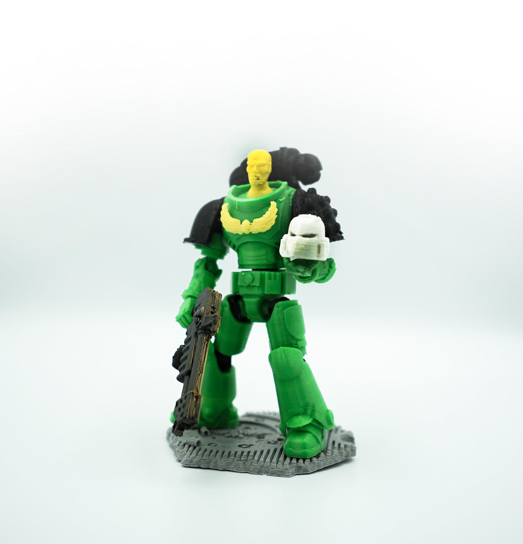 Inferno Drakes – Galaxy Commando
 Custom 3D Printed Collectible Figure (FDM, PLA)