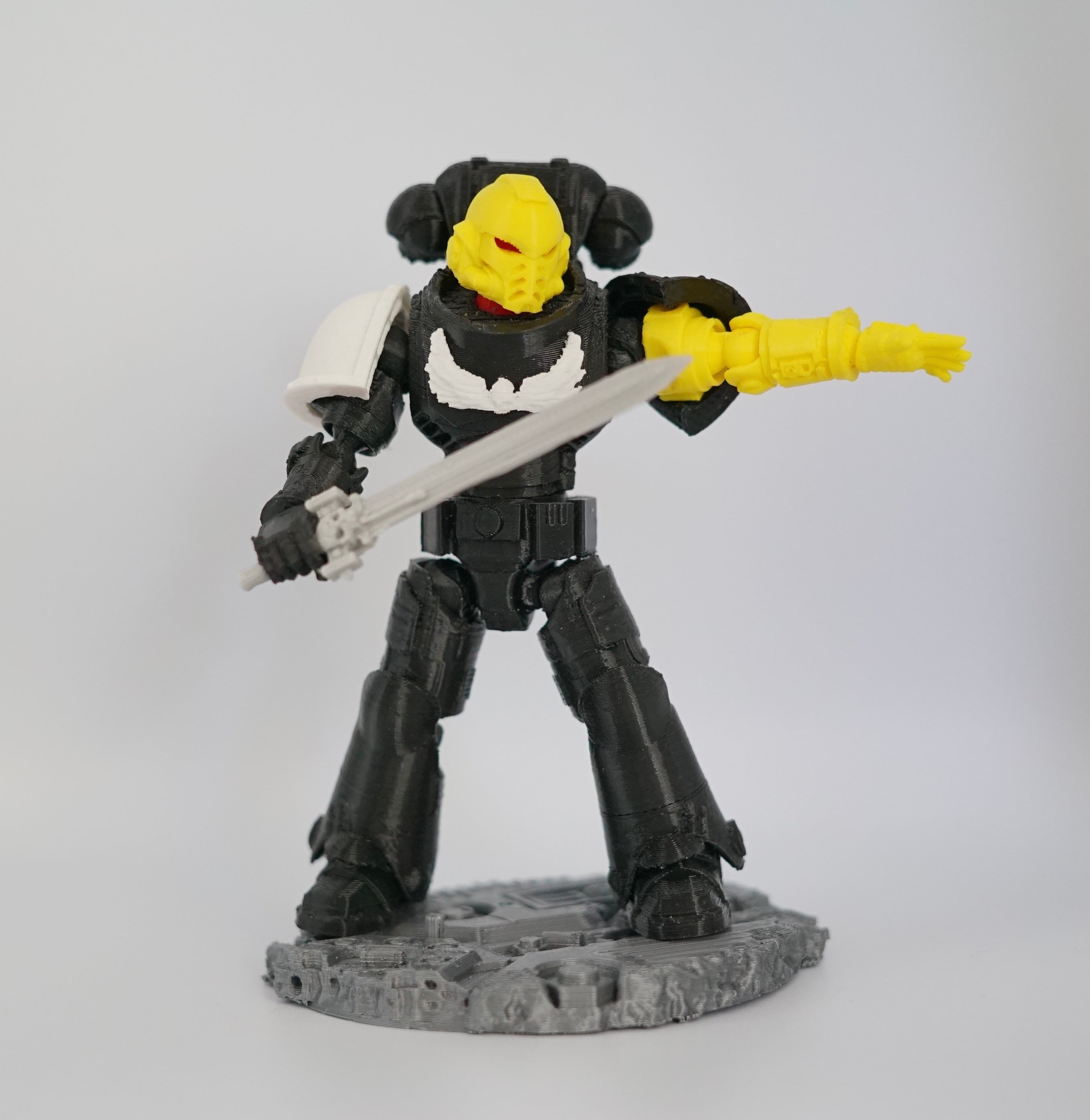 Obsidian Knights – Galaxy Commando
 Custom 3D Printed Collectible Figure (FDM, PLA)