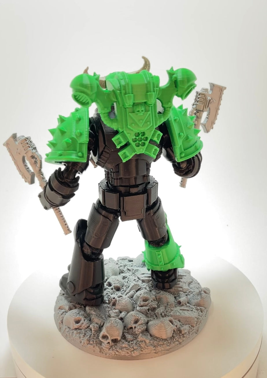Chaos Clan – Custom 3D Printed Collectible Figure (FDM, PLA Plastic)