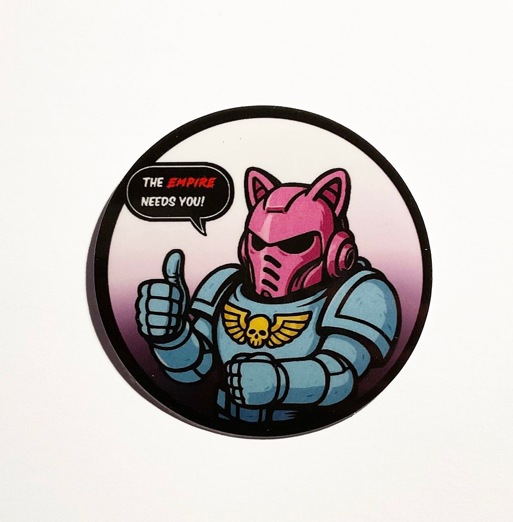 Kitten Paws – Galaxy Commando
 Custom 3D Printed Collectible Figure (FDM, PLA)