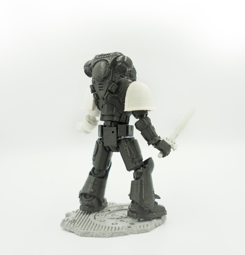 Obsidian Knights – Galaxy Commando
Custom 3D Printed Collectible Figure (FDM, PLA)