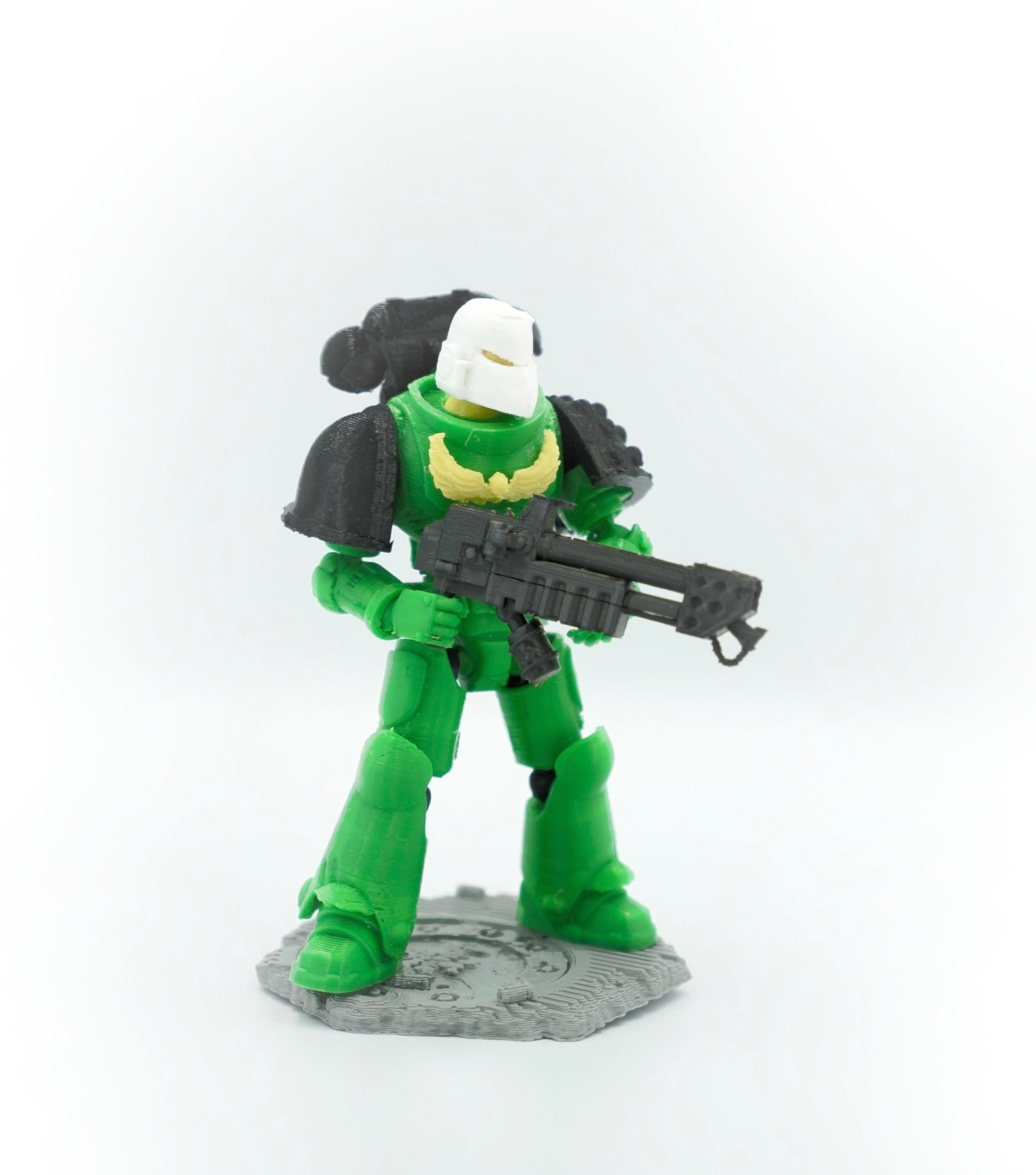 Inferno Drakes – Galaxy Commando
 Custom 3D Printed Collectible Figure (FDM, PLA)