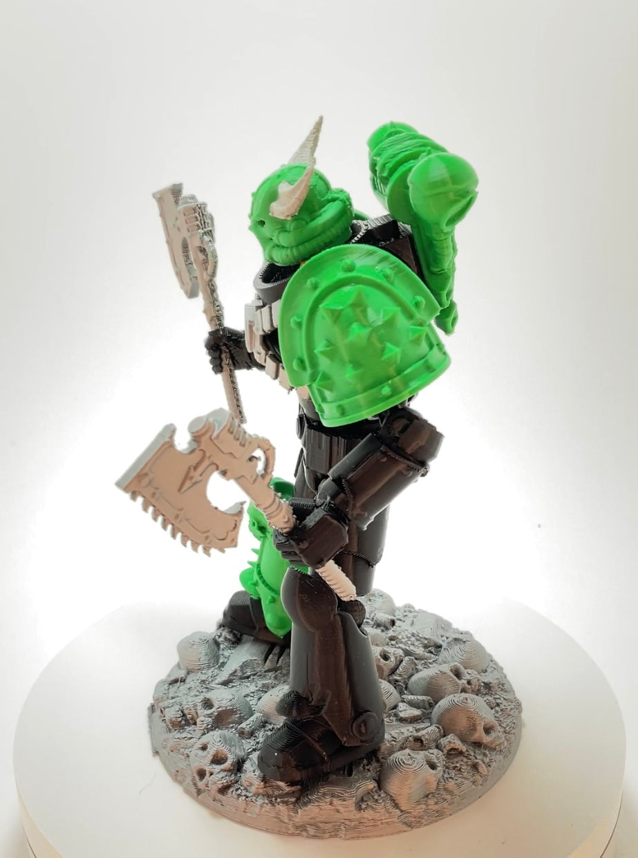 Chaos Clan – Custom 3D Printed Collectible Figure (FDM, PLA Plastic)
