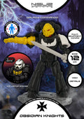 Obsidian Knights – Galaxy Commando
Custom 3D Printed Collectible Figure (FDM, PLA)