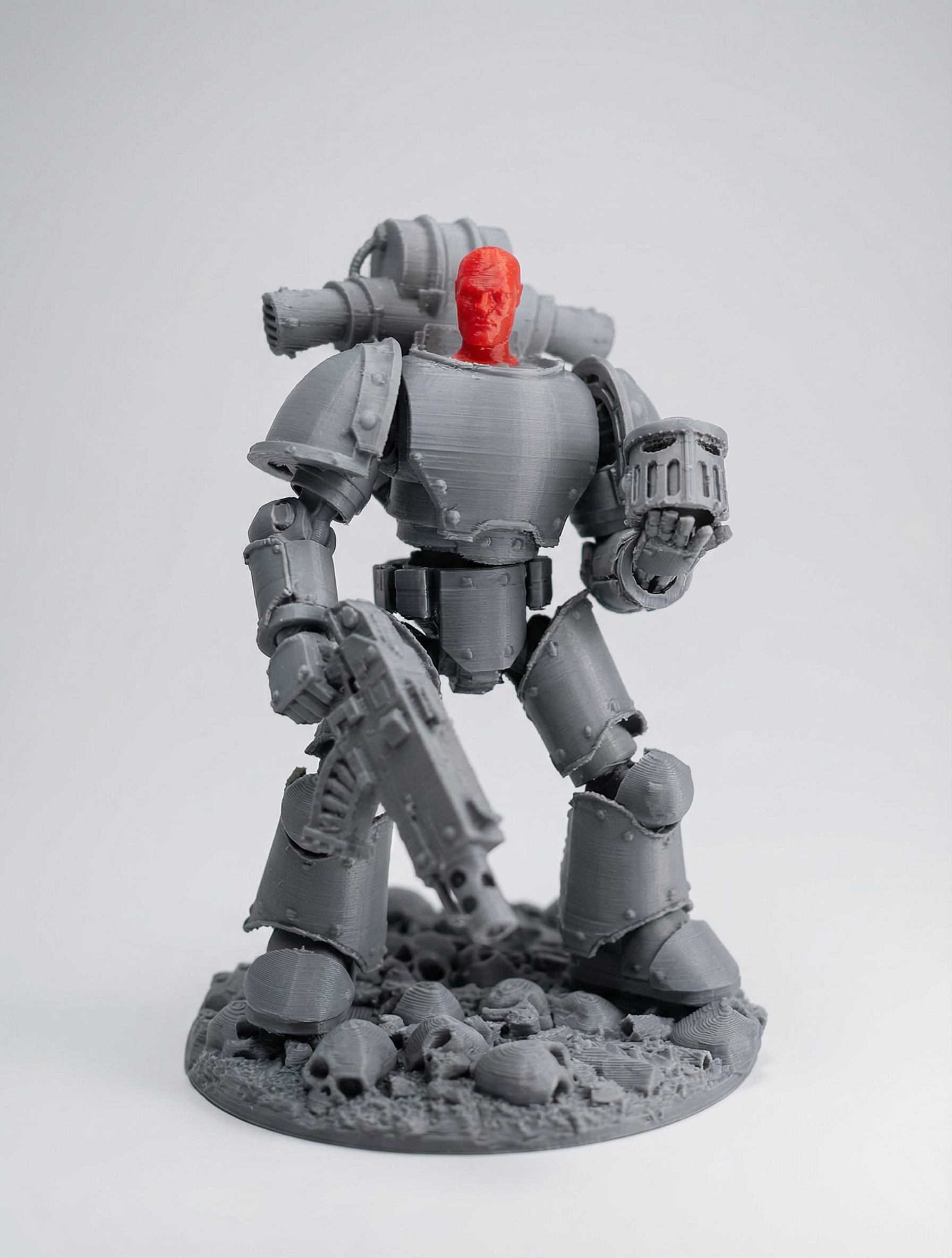 Steel Warriors - Galaxy Commando
Custom 3D Printed Collectible Figure (FDM, PLA)
