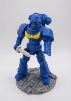 Omega Clan – Galaxy Commando
Custom 3D Printed Collectible Figure (FDM, PLA)