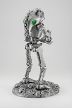 Necro-Mech - Undead Tech-Skeleton - 3D Printed Action Figure – Collectible Figure (FDM, PLA)
