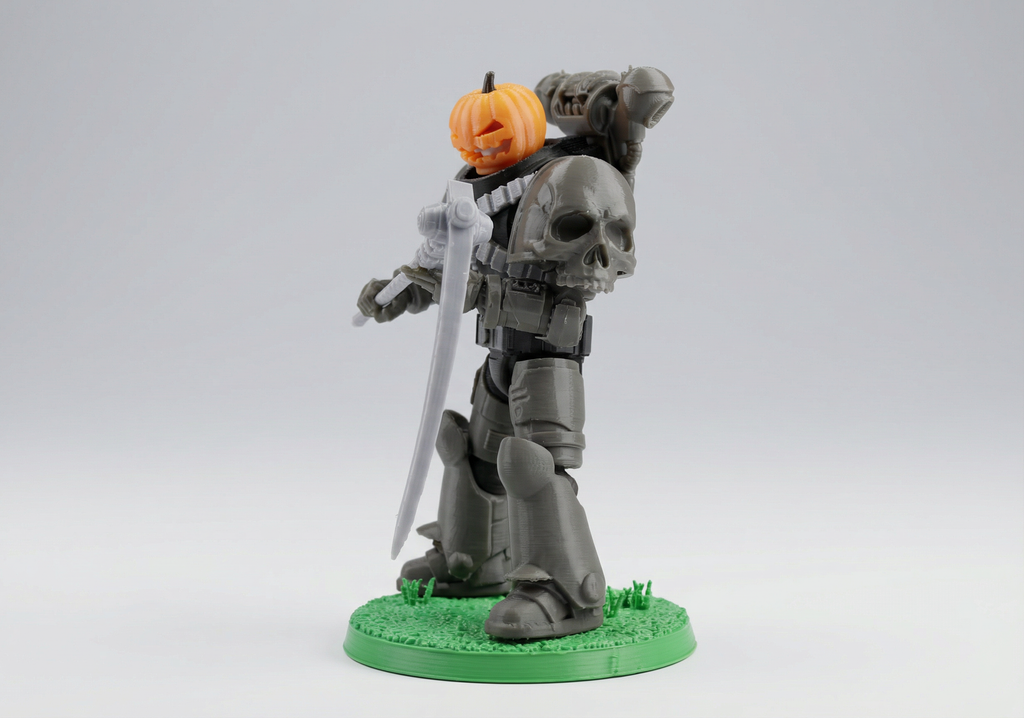Jack O'Lantern – Galaxy Commando
 Custom 3D Printed Collectible Figure (FDM, PLA)