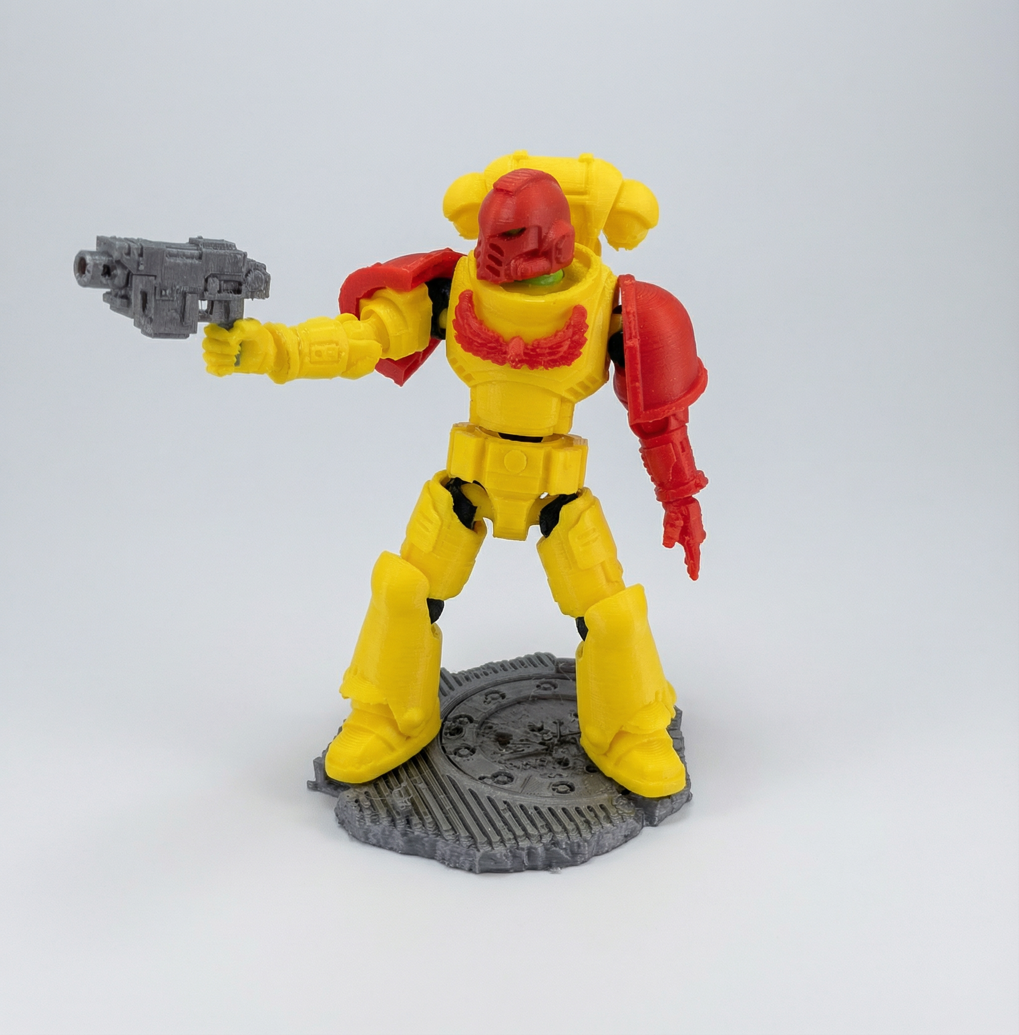 Fury Fist – Galaxy Commando
 Custom 3D Printed Collectible Figure (FDM, PLA)
