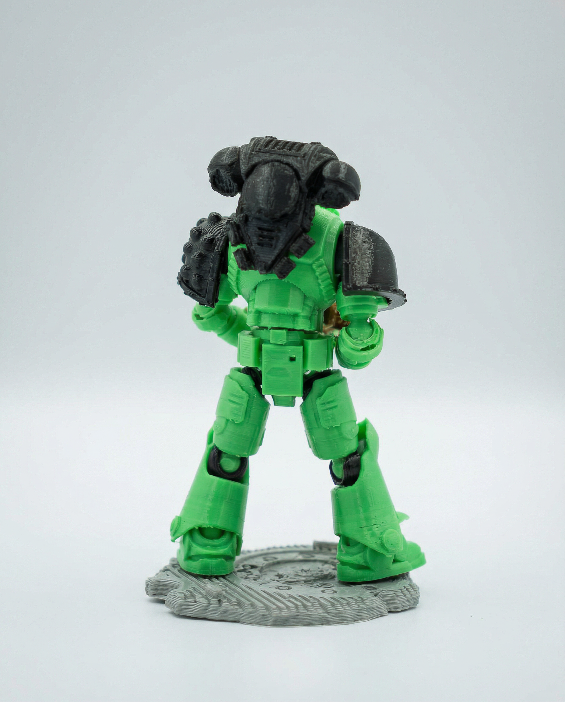 Inferno Drakes – Galaxy Commando
 Custom 3D Printed Collectible Figure (FDM, PLA)