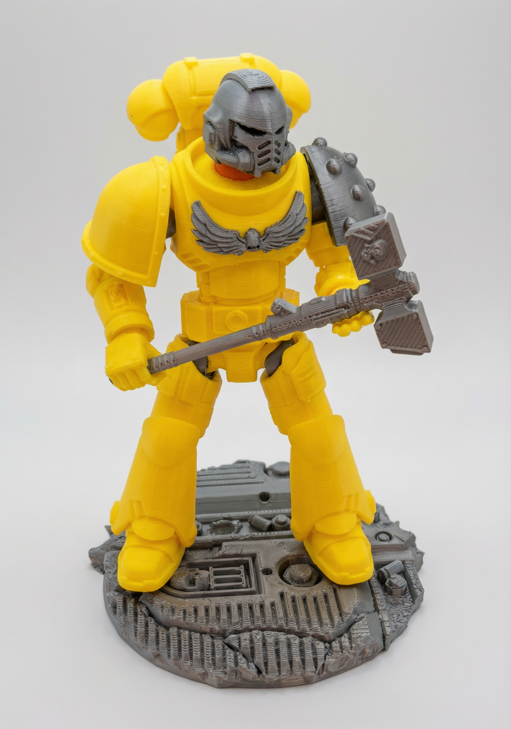 Fury Fist – Galaxy Commando
 Custom 3D Printed Collectible Figure (FDM, PLA)