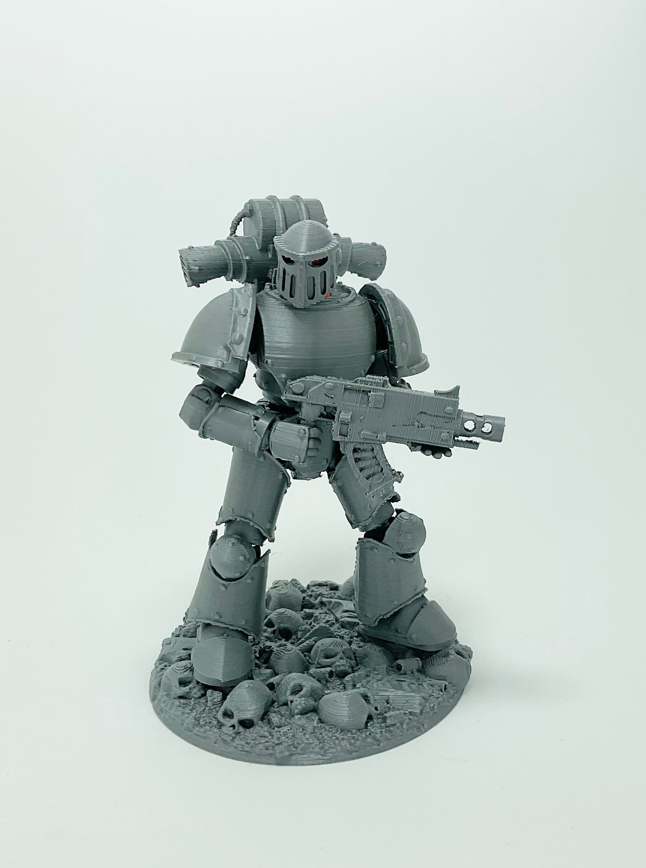Steel Warriors - Galaxy Commando
 Custom 3D Printed Collectible Figure (FDM, PLA)