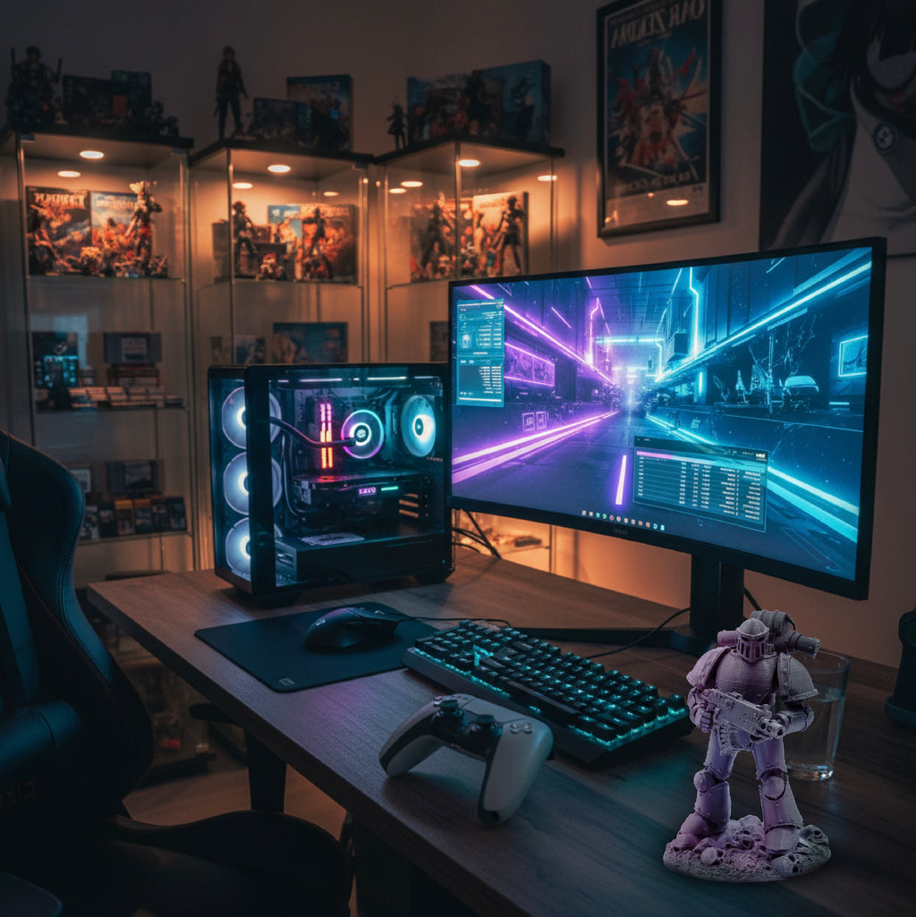 Steel Warriors - Galaxy Commando
 Custom 3D Printed Collectible Figure (FDM, PLA)