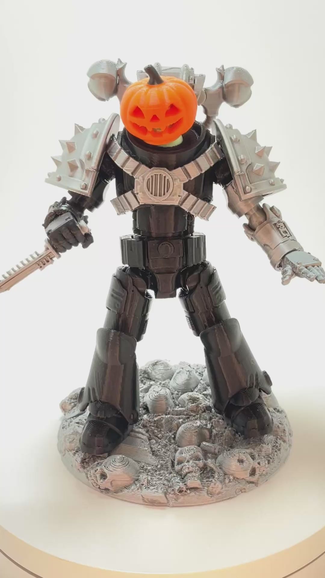 Jack O'Lantern – Galaxy Commando
 Custom 3D Printed Collectible Figure (FDM, PLA)