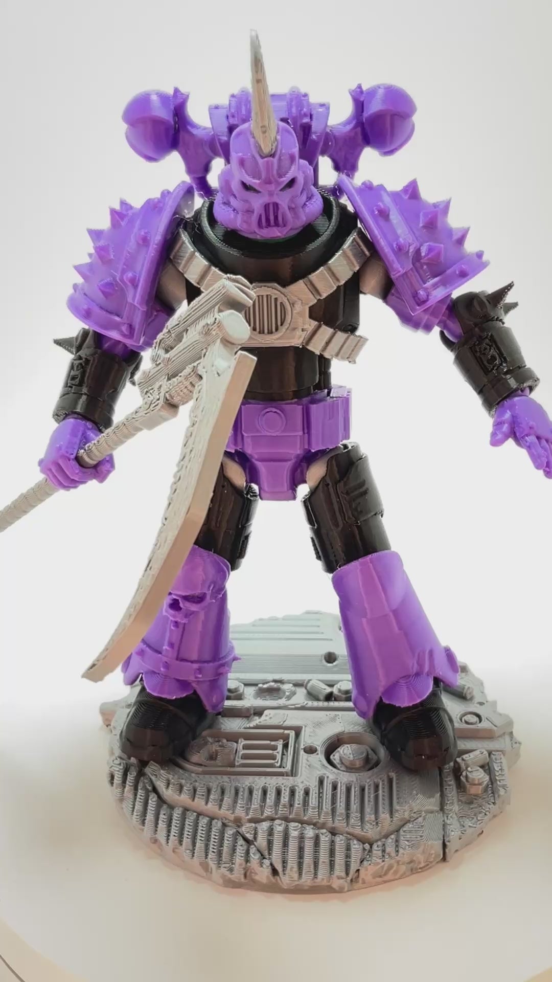 Chaos Clan – Custom 3D Printed Collectible Figure (FDM, PLA Plastic)