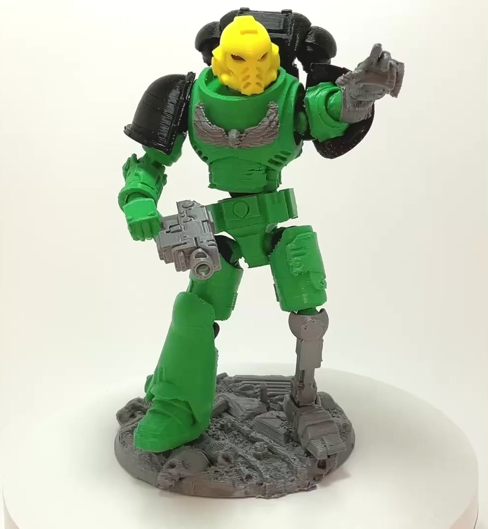 Inferno Drakes – Galaxy Commando
 Custom 3D Printed Collectible Figure (FDM, PLA)