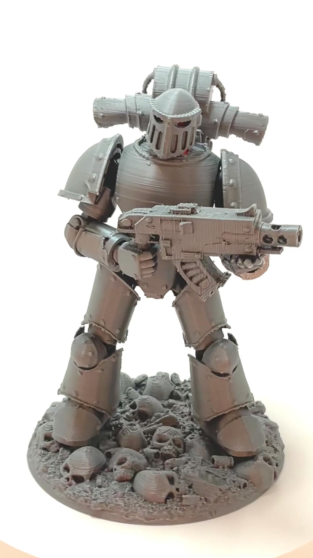 Steel Warriors - Galaxy Commando
 Custom 3D Printed Collectible Figure (FDM, PLA)